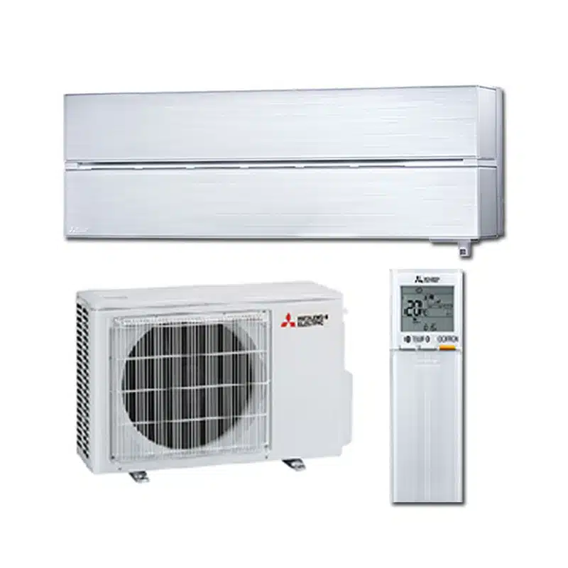 Climatisation Mono Split Inverter Réversible MSZ-LNVG2V / MUZ-LNVG2 MITSUBISHI ELECTRIC DESIGN PRENIUM SILVER