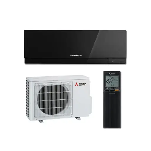 Climatisation Mono Split Inverter Réversible Design MSZ-EFXXVGKB / MUZ-EFXXVG Noir MITSUBISHI ELECTRIC
