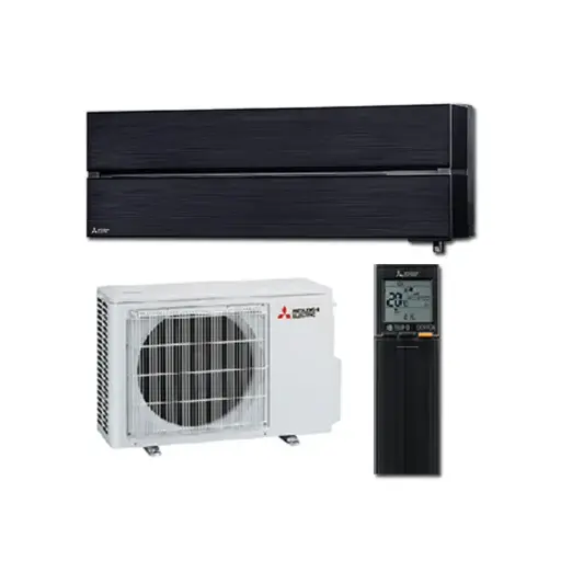 Climatisation Mono Split Inverter Réversible MSZ-LNXXVG2B / MUZ-LNXXVG2B MITSUBISHI ELECTRIC DESIGN PRENIUM NOIR