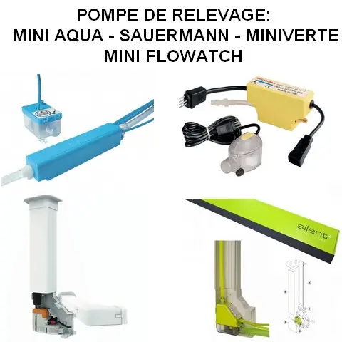 Pompe de relevage pour climatiseur